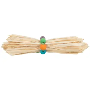 Rodent toy with corn leaf and wooden beads Trixie