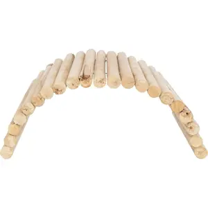 Dekorationen flexible Brücke Meerschweinchen aus Holz Trixie image-1