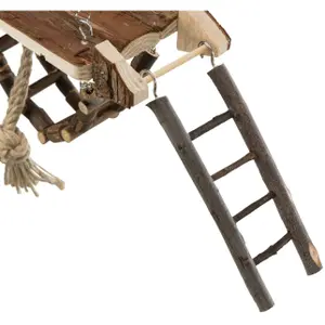 Aire de jeu pour souris en bois d'écorce Trixie Janne image-3