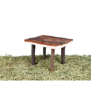 Knaagdierverblijf en platform, schorshout Trixie Chinchilla image-1