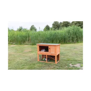 Hus til små dyr med indhegning Trixie Natura image-4