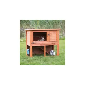 Hus til små dyr med indhegning Trixie Natura image-2