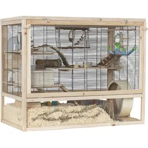 Träbur för gnagare Trixie