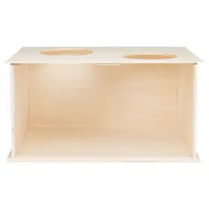 Caja de madera para juguetes de conejo para animales pequeños Trixie