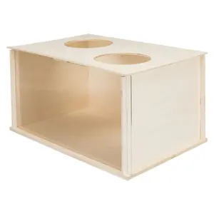 Caja de madera para juguetes de conejo para animales pequeños Trixie image-1