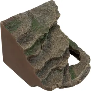 Decoração de canto de rocha com caverna e plataforma de floresta tropical Trixie image-2