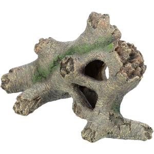76323-tree-stump-decoration-in-polyester-resin-for-terrarium-and-aquarium-trixie-brown-one-size