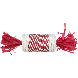 926543-play-tube-for-rodents-trixie-xmas-x8-white-red-18-cm