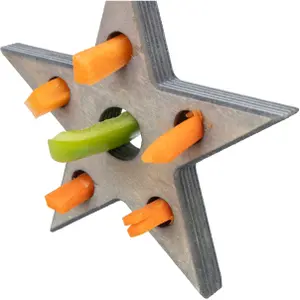 Snack stjerne legetøj til gnavere Trixie Xmas (x4) image-2