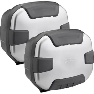 Paire de Valise latérale moto Givi Trekker II Monokey Aluminium anodisé 35L image-0