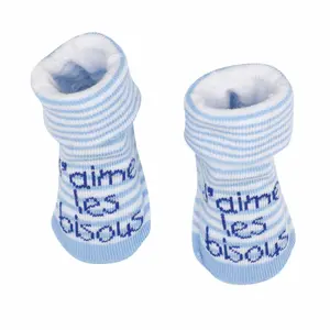 Baby socks Trois Kilos Sept J'aime Les Bisous image-1