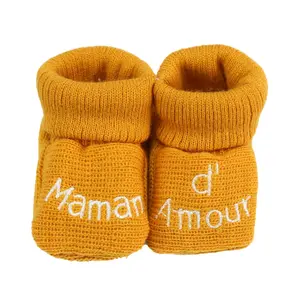 Chaussons bébé Trois Kilos Sept Papa/Maman D'amour (x12) image-2