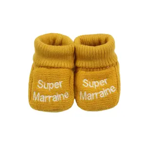 Baby Slippers Trois Kilos Sept Super Parrain/Marraine (x6) image-2