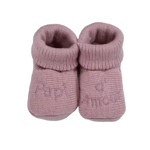 Baby Slippers Trois Kilos Sept Papi D'amour (x6) image-2