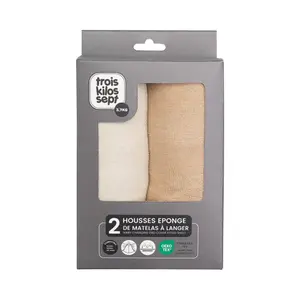 Housse de matelas à langer Trois Kilos Sept (x2) image-2