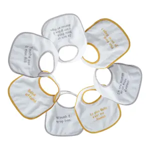 Lätzchen Trois Kilos Sept Maman Et Papa (x7) image-0