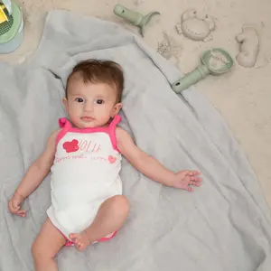 Bodys med stropper til baby Trois Kilos Sept Jolie Comme Un Cœur image-1