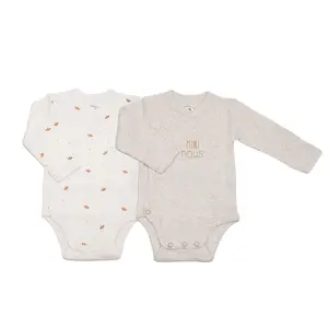 Body para bebé Trois Kilos Sept Mini Nous (x2) image-0