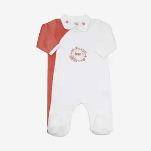 Pyjamas til babyer Trois Kilos Sept Y (x6) image-1