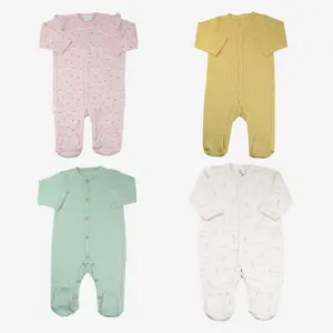 Baby corduroy matching pyjamas Trois Kilos Sept (x4) image-0