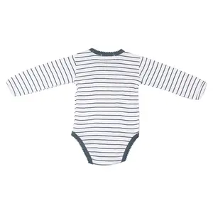 Long-sleeved crossover body for babies Trois Kilos Sept Sophie La Girafe image-1