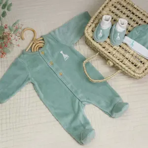 Chaussons naissance bébé Trois Kilos Sept Sophie la Girafe image-1