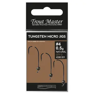 Tête plombée Trout Master Tungsten Micro Jig 0,5 g (x3) image-3