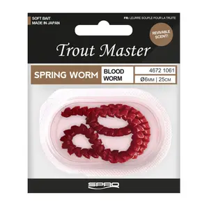 Trout lure Trout Master Spring Worm 6 mm image-0