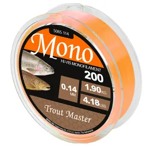Monofilaments Trout Master Hi-Vis 0,12 mm image-0