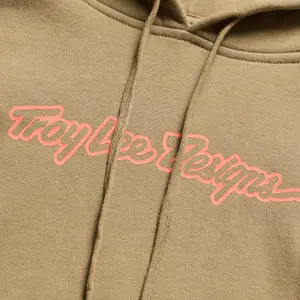Women's hooded motorcycle sweatshirt Troy Lee Designs Signature image-2