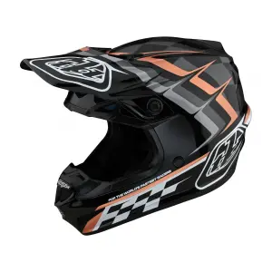 Headset Troy Lee Designs SE4 Polyacrylite Warped image-0