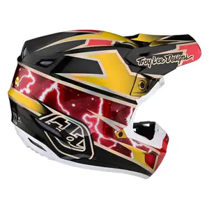 Headset Troy Lee Designs SE5 ECE Carbon Lightning image-1