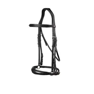 Combined riding bridle and noseband Trust Rome image-0