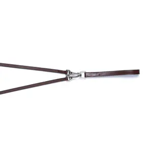 Lunge Line for Horse Leather/Rubber Trust