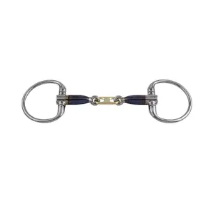 Olive bit for horses Trust Sweet Iron Eggbutt Dr.bristol image-0