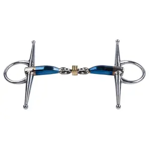 Needle Bit Trust Sweet Iron Full Cheek Brass Ring 16 image-0