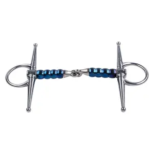 Pedaço de agulha para cavalos Trust Sweet Iron Full Cheek Cherry Roller 16 image-0