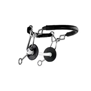 Combined bit for horse Trust Inno Sense Hackamore Long Mullen 20 image-0