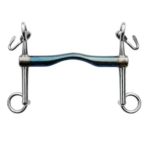 Bridle bit for horse Trust Sweet Iron Baby Weymouth Fixed Low Port