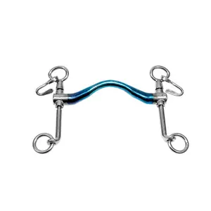 Bridle bit for horse Trust Sweet Iron Baby Weymouth Medium image-0