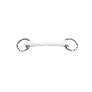 Olive Bit for Horse with Cannon Trust Inno Sense Eggbutt Bradoon Flexi Soft 20 image-0