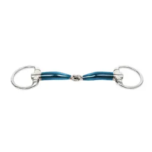 Pedaço de azeitona para cavalos Trust Sweet Iron Eggbutt Bradoon Jointed 16 image-0