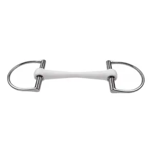 D-Ring Snaffle Bit for Horse Trust Inno Sense Flexi Soft 15 image-0