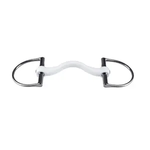 D-Ring Snaffle Bit for Horse Trust Inno Sense Port Medium 15 image-0