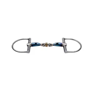 Verdun horse bit Trust Sweet Iron Dee Brass Ring 16