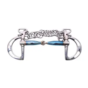 2 anelli per cavalli Trust Sweet Iron Kimblewick Locked 16 image-0