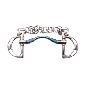 2 argolas de cavalo de corrida Trust Sweet Iron Kimblewick Medium