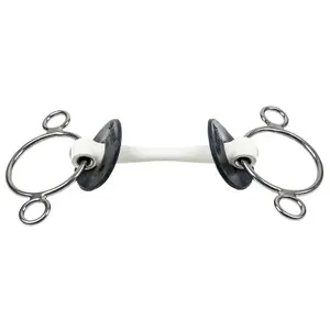 Mors 3 or 4 Rings Mullen Mouth Bit for Horse Trust Inno Sense image-0
