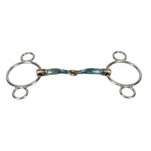 3 or 4 ring horse bits Trust Sweet Iron Slow Twist Jointed