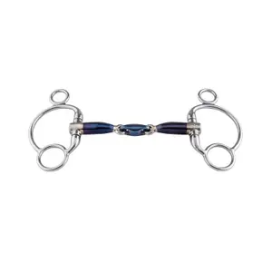 Pessoa horse bits Trust Sweet Iron 2,5 Eggbutt Eliptical 16 image-0